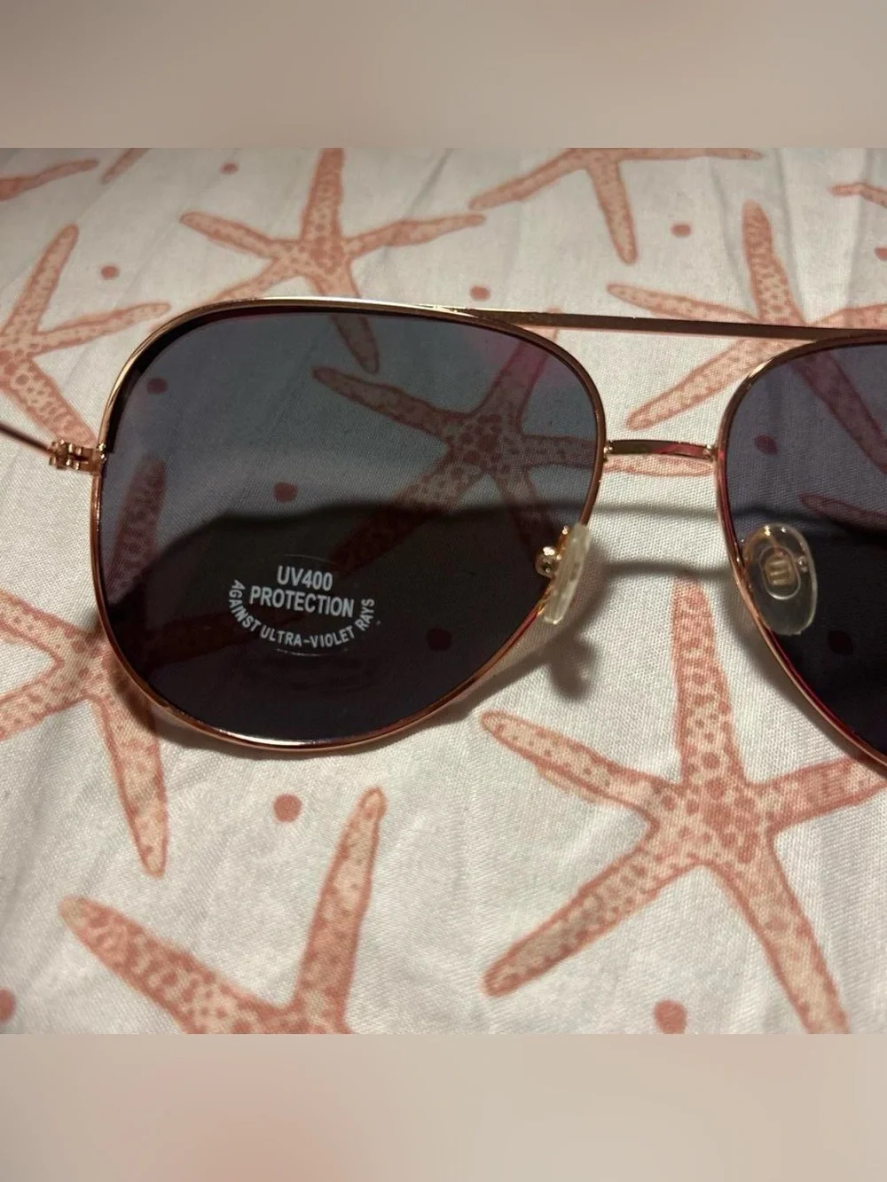 Gold Frame Aviator Sunglasses with Green Mirrored Lenses